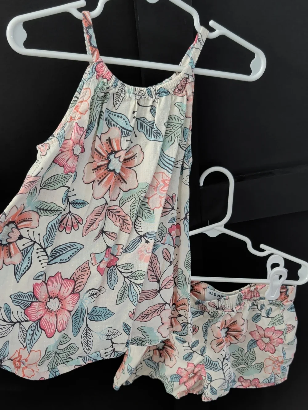 Old Navy Floral Halter Set